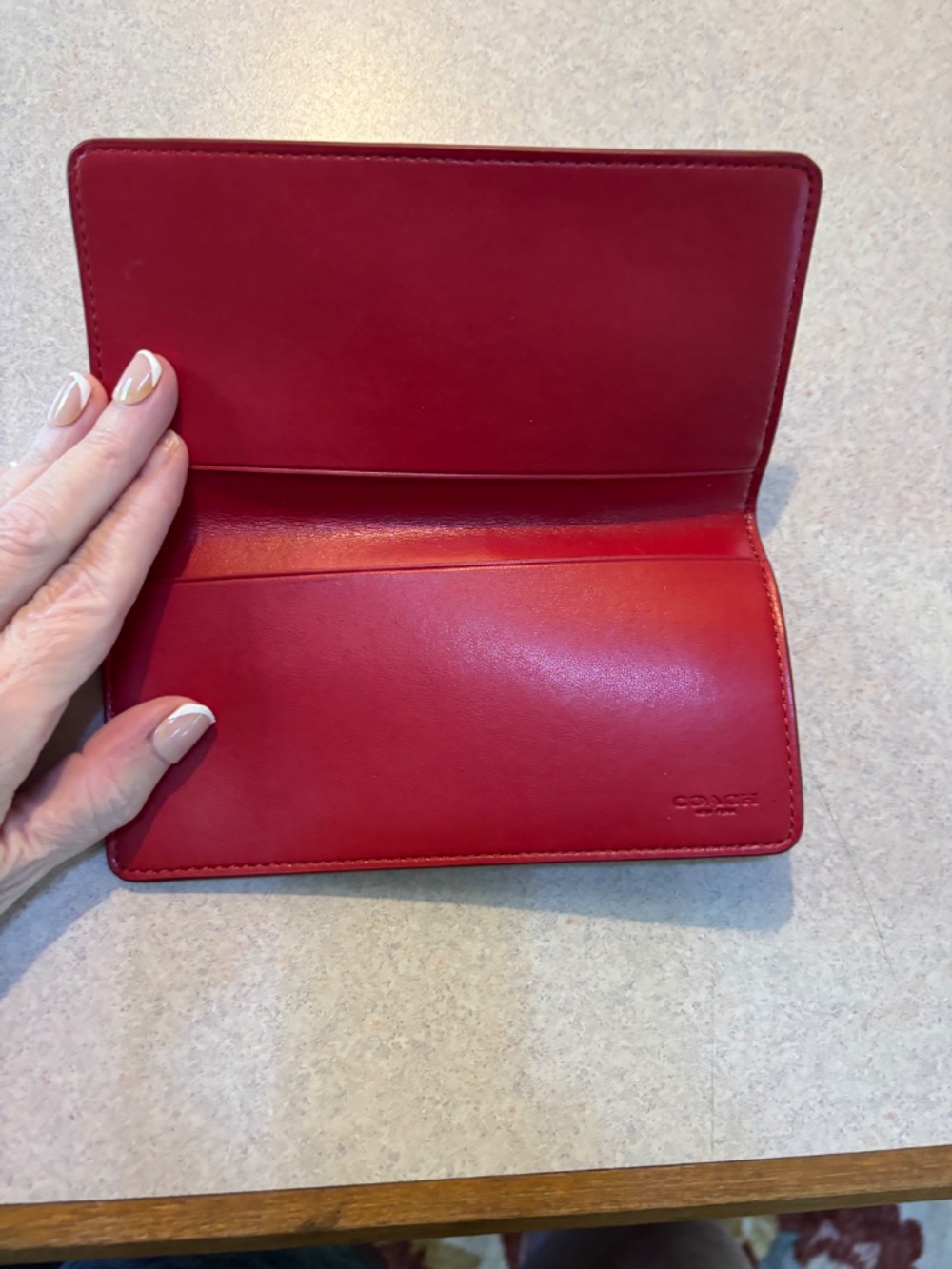Coach Checkbook Cover - Picture 2 of 2